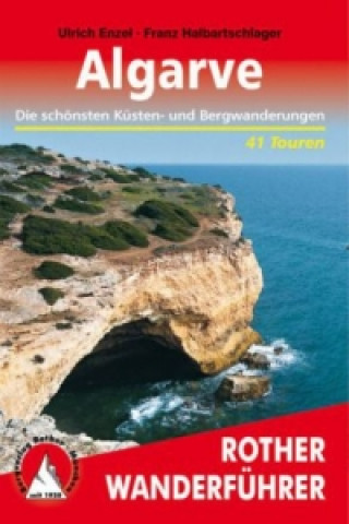 Kniha Rother Wanderführer Algarve Ulrich Enzel