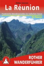 Carte Rother Wanderführer La Réunion Walter Iwersen