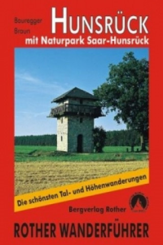 Carte Rother Wanderführer Hunsrück Heinrich Bauregger