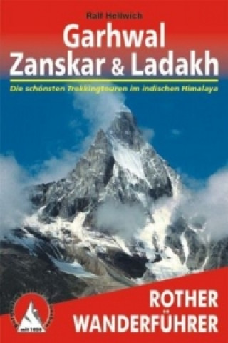 Carte Rother Wanderführer Garhwal, Zanskar & Ladakh Ralf Hellwich