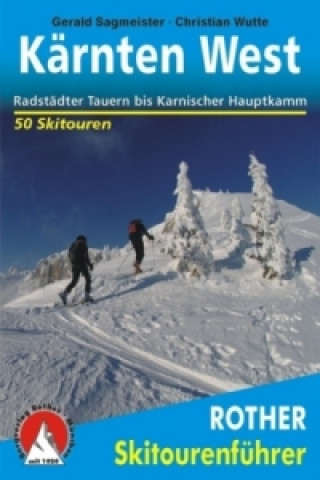 Carte Rother Skitourenführer Kärnten West Gerald Sagmeister