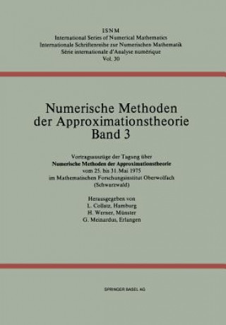 Kniha Numerische Methoden der Approximationstheorie/Numerical Methods of Approximation Theory einardus