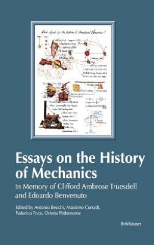 Carte Essays on the History of Mechanics Antonio Becchi