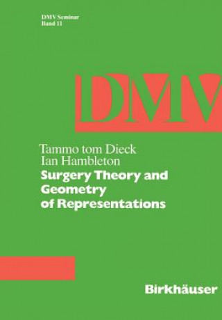 Książka Surgery Theory and Geometry of Representations Tammo tom Dieck