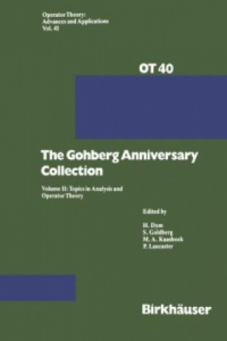 Książka Gohberg Anniversary Collection Clive L. Dym