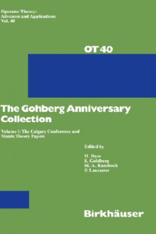 Kniha Gohberg Anniversary Collection Seymour Goldberg