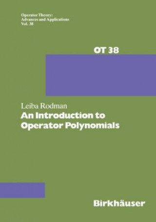 Kniha Introduction to Operator Polynomials I. Gohberg