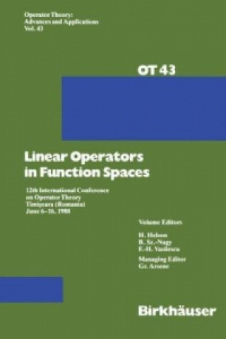 Книга Linear Operators in Function Spaces G. Arsene