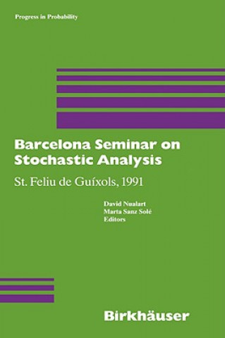 Kniha Barcelona Seminar on Stochastic Analysis ualart