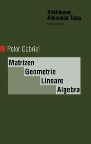 Kniha Matrizen, Geometrie, Lineare Algebra Peter Gabriel
