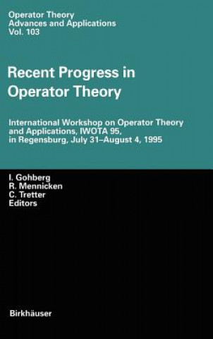 Buch Recent Progress in Operator Theory Israel Gohberg