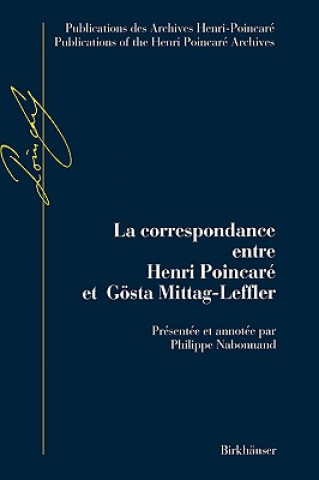 Carte Correspondance Entre Henri Poincare Et Gosta Mittag-Leffler Philippe Nabonnand