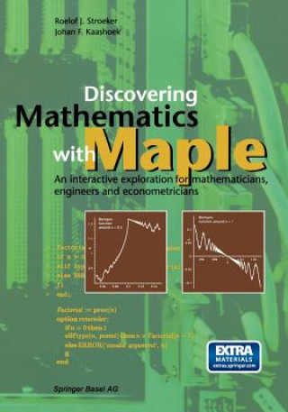 Könyv Discovering Mathematics with Maple Roelof J. Stroeker