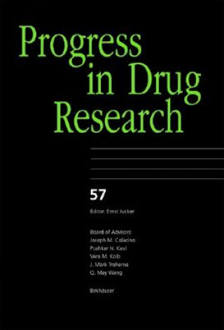 Kniha Progress in Drug Research Ernst Jucker