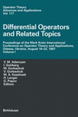 Kniha Differential Operators and Related Topics V.M. Adamyan