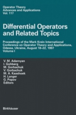 Knjiga Differential Operators and Related Topics V.M. Adamyan