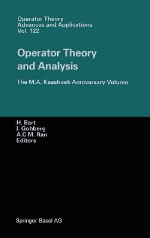Kniha Operator Theory and Analysis H. Bart