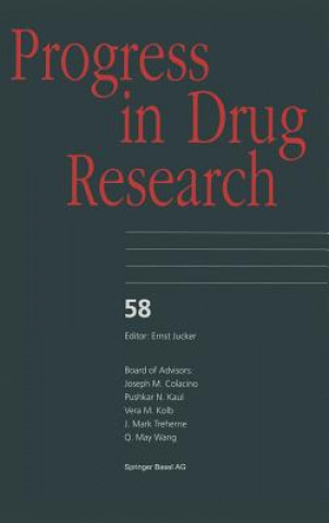 Carte Progress in Drug Research Ernst M. Jucker