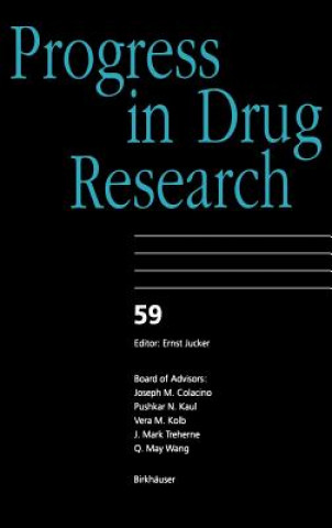 Kniha Progress in Drug Research Ernst Jucker