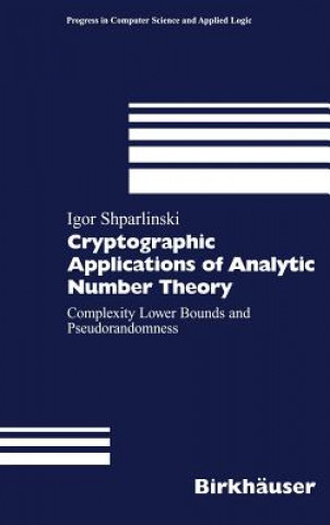 Libro Cryptographic Applications of Analytic Number Theory Igor Shparlinski