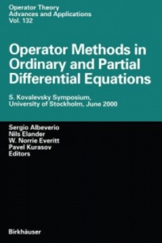 Kniha Operator Methods in Ordinary and Partial Differential Equations Sergio Albeverio