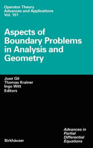 Kniha Aspects of Boundary Problems in Analysis and Geometry J. B. Gill