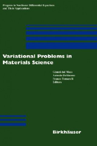 Kniha Variational Problems in Materials Science Gianni Dal Maso