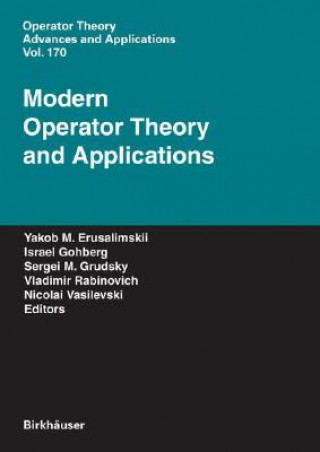 Kniha Modern Operator Theory and Applications Yakob M. Erusalimski