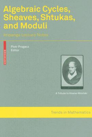 Książka Algebraic Cycles, Sheaves, Shtukas, and Moduli Piotr Pragacz