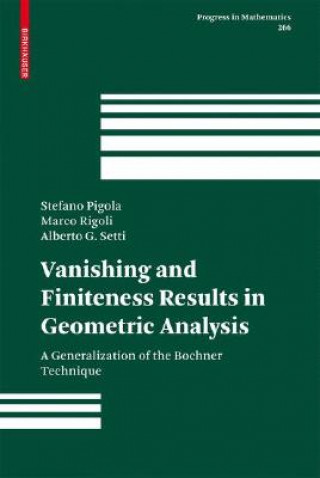 Kniha Vanishing and Finiteness Results in Geometric Analysis Stefano Pigola