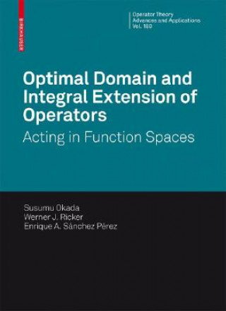 Kniha Optimal Domain and Integral Extension of Operators S. Okada
