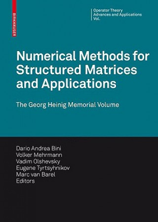 Livro Numerical Methods for Structured Matrices and Applications Dario A. Bini