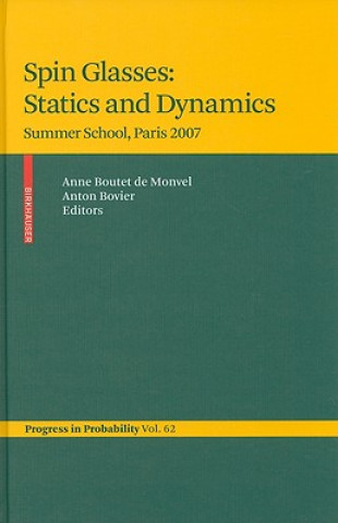 Könyv Spin Glasses: Statics and Dynamics Anne Boutet de Monvel