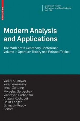 Könyv Modern Analysis and Applications Vadim Adamyan