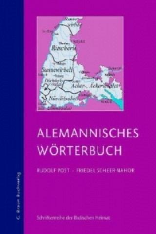 Carte Alemannisches Wörterbuch für Baden Rudolf Post