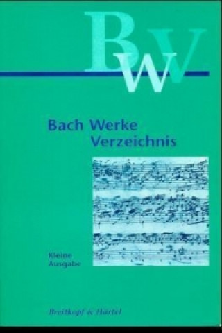 Carte Bach Werkverzeichnis. Kleine Ausgabe Wolfgang Schmieder