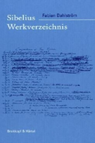 Carte Jean Sibelius, Werkverzeichnis Fabian Dahlström