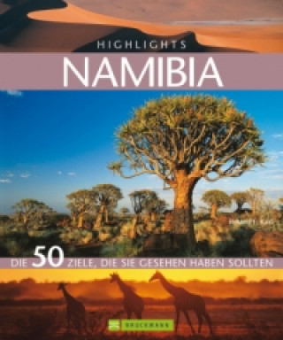 Carte Highlights Namibia Roland F. Karl
