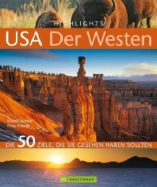 Kniha Highlights USA - Der Westen Margit Brinke