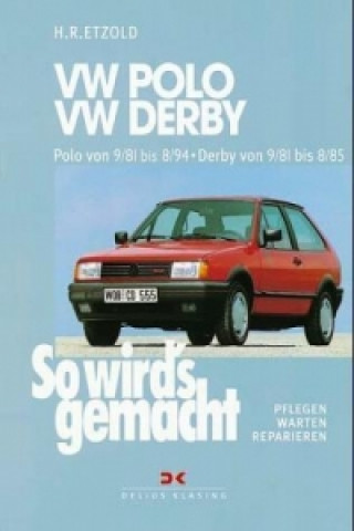 Kniha VW Polo 9/81-8/94, VW Derby 9/81-8/85 Hans-Rüdiger Etzold