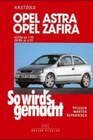 Carte Opel Astra G 3/98 bis 2/04 - Opel Zafira A 4/99 bis 6/05 Hans-Rüdiger Etzold