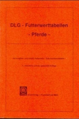 Book DLG-Futterwerttabellen, Pferde 