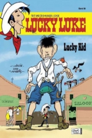 Carte Lucky Luke - Lucky Kid chdé