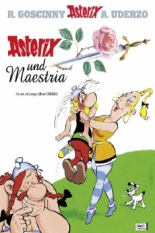 Książka Asterix in German Albert Uderzo