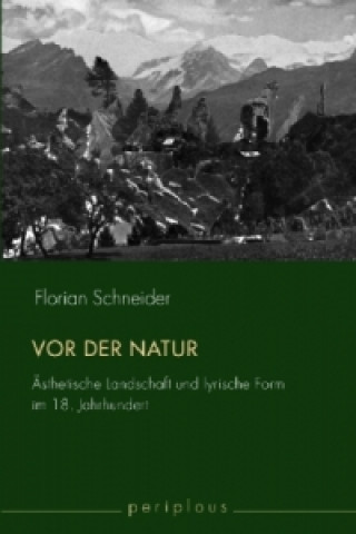 Kniha Vor der Natur Florian Schneider