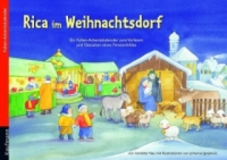 Knjiga Rica im Weihnachtsdorf Annette Nau