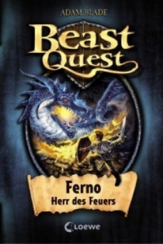 Kniha Beast Quest (Band 1) - Ferno, Herr des Feuers Adam Blade