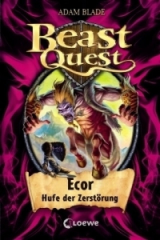 Könyv Beast Quest (Band 20) - Ecor, Hufe der Zerstörung Adam Blade