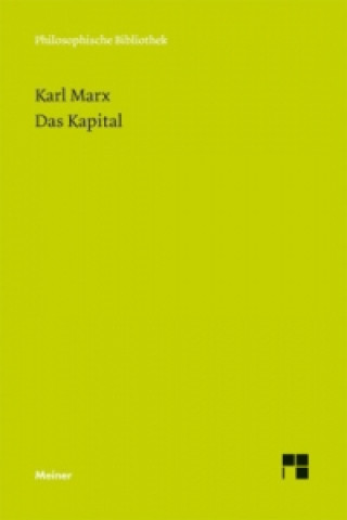 Kniha Das Kapital. Bd.1 Karl Marx