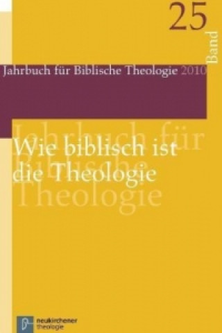 Kniha Jahrbuch fA"r Biblische Theologie Martin Ebner